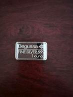 0.999 zilverbaar ounce Degussa, Ophalen of Verzenden, Zilver