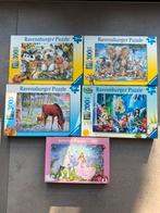 5 Puzzels 100-300 stuks, Ophalen of Verzenden, Meer dan 50 stukjes, Zo goed als nieuw, 6 jaar of ouder