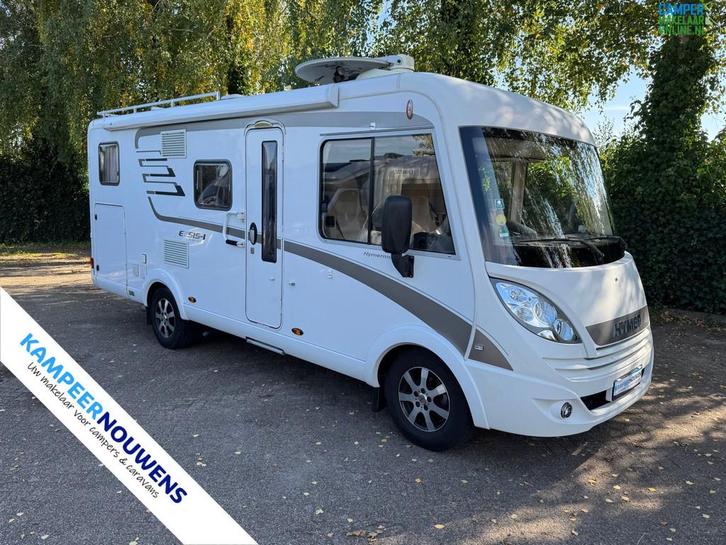 Hymer Exsis-I 578 | Enkele bedden | Automaat | Veel opties!, Caravans en Kamperen, Campers, Bedrijf, tot en met 4, Integraal, Hymer