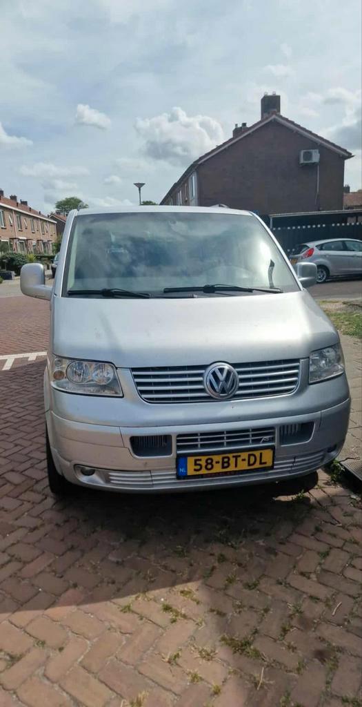 Volkswagen Transporter 2.5 TDI 128KW DC 2005, Auto's, Bestelauto's, Particulier, Volkswagen, Diesel, Handgeschakeld, Origineel Nederlands