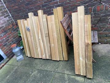 Tuinhout: balken 88x88mm beschikbaar voor biedingen