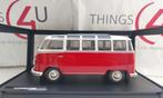 Solido 1:18 Volkswagen T1 Samba Bus 1962 rood/wit nieuw, Hobby en Vrije tijd, Modelauto's | 1:18, Ophalen of Verzenden, Nieuw