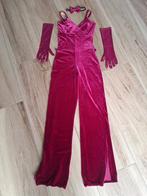 Bordeaux rood jumpsuit feest/uitgaans kleding maat 34 /36, Ophalen of Verzenden, Zo goed als nieuw