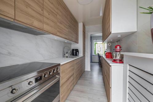 Complete Keuken met Quooker, Huis en Inrichting, Keuken | Complete keukens, Zo goed als nieuw, Dubbelwandige keuken, Bruin, Kunststof