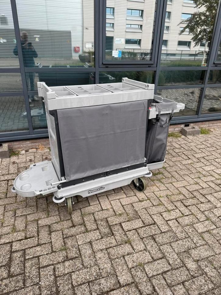 Hotelwerkwagen linnenkar linnenwagen schoonmaakkar numatic, Huis en Inrichting, Schoonmaakartikelen, Ophalen of Verzenden
