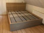 Tweepersoons bed Malm Ikea, Huis en Inrichting, Slaapkamer | Bedden, Ophalen, Gebruikt, Wit, Tweepersoons