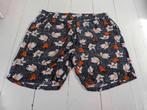 Short met bloemenprint van Zhenzi, Zhenzi, Kort, Zwart, Maat 46/48 (XL) of groter