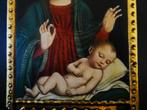 Icoon Madonna sleeping child Madonna met sluier Bergognone, Ophalen of Verzenden