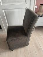 4 grijzen stoelen - nog in mooie staat, Huis en Inrichting, Ophalen