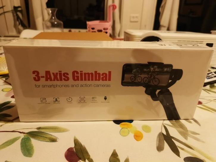 3-Axis Gimbal – nieuw in verpakking, Audio, Tv en Foto, Fotografie | Statieven en Balhoofden, Nieuw, Overige typen, Minder dan 150 cm