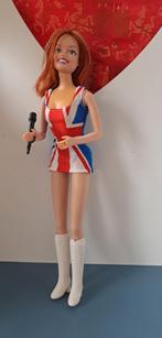 Spice Girl in dat leuke jurkje gebaseerd op de Engelse vlag, Verzamelen, Poppen, Gebruikt, Ophalen of Verzenden