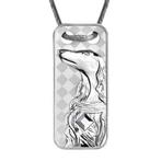 ** 2018  -  Prachtige Teckel met Swarovski Element - ZILVER*, Verzenden, Polen, Losse munt, Zilver