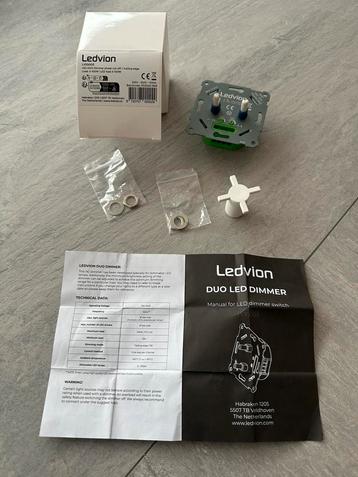 2x LED DUO-dimmer (Ledvion) 3-100 beschikbaar voor biedingen