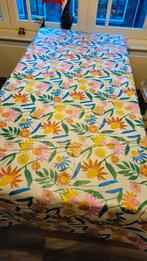 Tafelzeil Hema bloemen, Ophalen of Verzenden, Gebruikt, Overige kleuren, Tafelkleed of Tafelzeil
