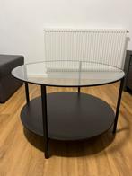 Black Round Coffee Table, Huis en Inrichting, Ophalen, 50 tot 100 cm, Rond, 50 tot 100 cm