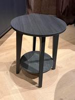 5x Nieuwe Zwarte Bijzettafel/Nachtkastje, Minder dan 55 cm, Rond, Nieuw, Hout