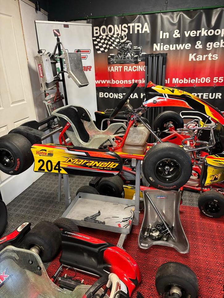 Nieuwe en gebruikte kinderkarts., Sport en Fitness, Karting, Gebruikt, Kart, Ophalen of Verzenden
