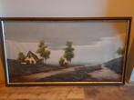 schilderij een rustiek landschap, Antiek en Kunst, Ophalen of Verzenden