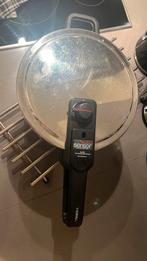 Snel kookpan TEFAL, Huis en Inrichting, Keuken | Potten en Pannen, Ophalen of Verzenden, Zo goed als nieuw, Rvs, Kookpan of Snelkookpan