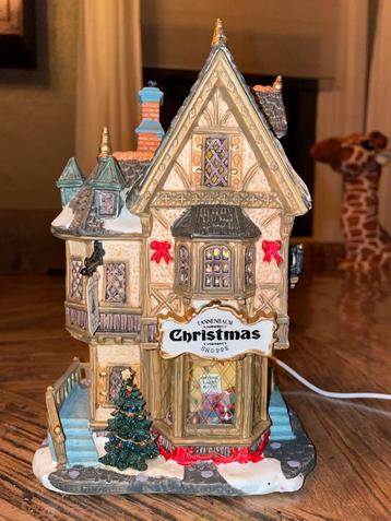 Lemax tannenbaum christmas shoppe 2003 kerstdorp huisje beschikbaar voor biedingen