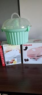 Cupcake maker, popcake maker en opbergbox, Hobby en Vrije tijd, Ophalen, Zo goed als nieuw, Cupcakes, Bakvorm