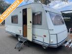 Dethleffs Family 490 TK 1999; stapelbed 2xzit tent+luifel, Caravans en Kamperen, Caravans, Bedrijf, Treinzit, Schokbreker, Overige typen
