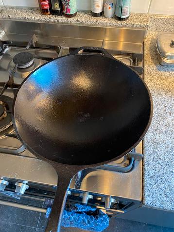 Gietijzeren Wok Pan Lodge beschikbaar voor biedingen