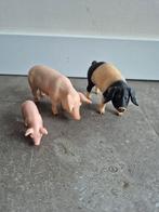 Schleich 3 varkens, Ophalen of Verzenden, Zo goed als nieuw
