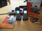 DECT telefoon, Ophalen of Verzenden, Gebruikt, 2 handsets, Stralingsarm