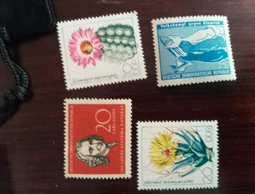 DDR Postzegels - Set van 4 beschikbaar voor biedingen