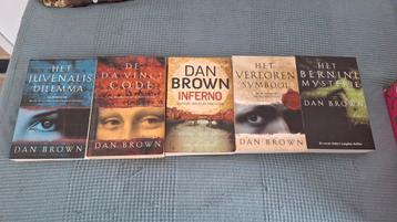5 boeken Dan Brown