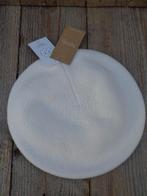 Naturel kleurige gebreide wollen baret van Fiebig  one size, Haven 49, Geasluis@planet.nl, Nieuw, Pet