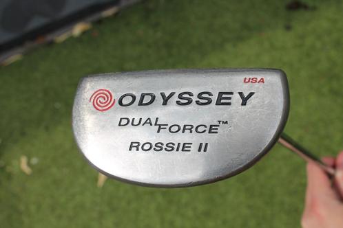 Odyssey dual force Rossi 2 Putter rechtshandig, Sport en Fitness, Golf, Zo goed als nieuw, Club, Overige merken, Ophalen of Verzenden