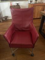 Montis Charly 4 of 6 stoelen, Minder dan 75 cm, Ophalen of Verzenden, Zo goed als nieuw, Leer