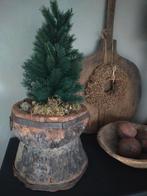 Oude houten pot / vijzel, Antiek en Kunst, Ophalen of Verzenden