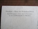 3e Rijk postkaart - Haus der deutschen Kunst Feldherrnhalle, Verzenden, Duitsland, Foto of Poster