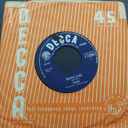 45 rpm Them - Mystic Eyes  (1965), Cd's en Dvd's, Vinyl Singles, Single, Pop, 7 inch, Ophalen of Verzenden
