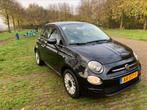 Fiat 500 1.2 2019 Zwart NAP NL AUTO PANORAMA, Auto's, Fiat, Voorwielaandrijving, Stof, 4 cilinders, 840 kg