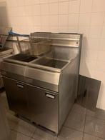 Dubbele Gasfriteuse 30L - Horeca, Zakelijke goederen, Horeca | Keukenapparatuur, Ophalen, Gebruikt, Fornuis, Frituur en Grillen
