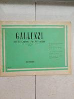 Ricreazioni Pianistiche Galluzzi, Gebruikt, Klassiek, Ophalen of Verzenden, Artiest of Componist