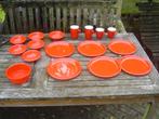 rood campingservies, Caravans en Kamperen, Kampeeraccessoires, Ophalen of Verzenden