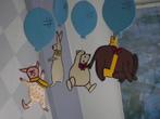 hout decoratie kinderkamer mobiel Winnie de Pooh ballon 55cm, Kinderen en Baby's, Ophalen of Verzenden, Zo goed als nieuw, Overige typen