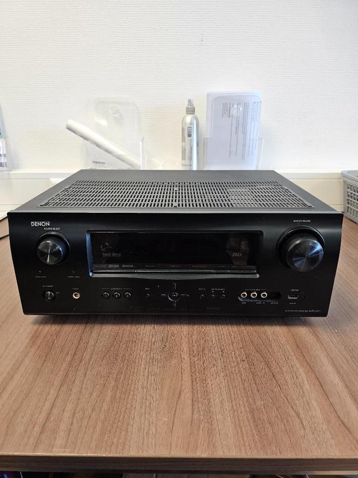 Denon AVR-1911 + Afstands Bediening, Audio, Tv en Foto, Versterkers en Receivers, Zo goed als nieuw, 7.1, 120 watt of meer, Denon