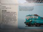 marklin lok 3038 met wagon 4050 cq 4076 FRANS model, Ophalen, Wisselstroom, Gebruikt, Locomotief