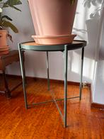 Bijzet tafel ikea groen gladom, 45 tot 60 cm, Minder dan 55 cm, Ophalen of Verzenden, Zo goed als nieuw