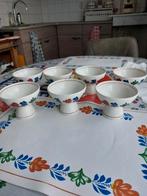 Boerenbont  ijs coupe  7 maal, Antiek en Kunst, Antiek | Servies compleet, Ophalen