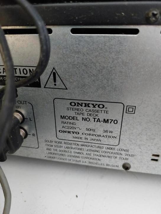 Onkyo stereo set + Magnat luidsprekers, Audio, Tv en Foto, Stereo-sets, Gebruikt, Overige merken, Ophalen