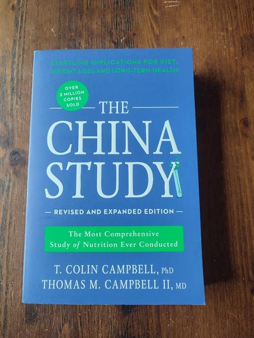 Boek "The China Study" van T. Campbell te koop, Boeken, Gezondheid, Dieet en Voeding, Nieuw, Dieet en Voeding, Ophalen of Verzenden
