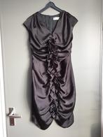 Faust Couture elegante zwarte jurk - T1, Zwart, Ophalen of Verzenden, Knielengte, Faust