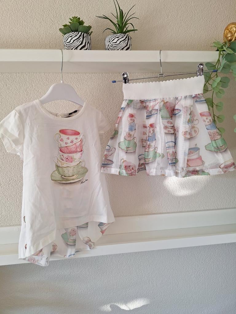 Monnalisa Set - Maat 2 jaar, Kinderen en Baby's, Ophalen of Verzenden, Zo goed als nieuw, Monnalisa, Meisje